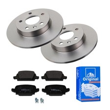 ATE BREMSSCHEIBEN Ø264MM + BREMSBELÄGE HINTEN FÜR OPEL CORSA C VAUXHALL OPEL 