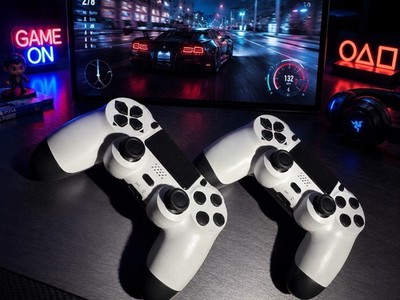 2-pack Wireless Controller Bluetooth Gamepad for PlayStation4 PS4