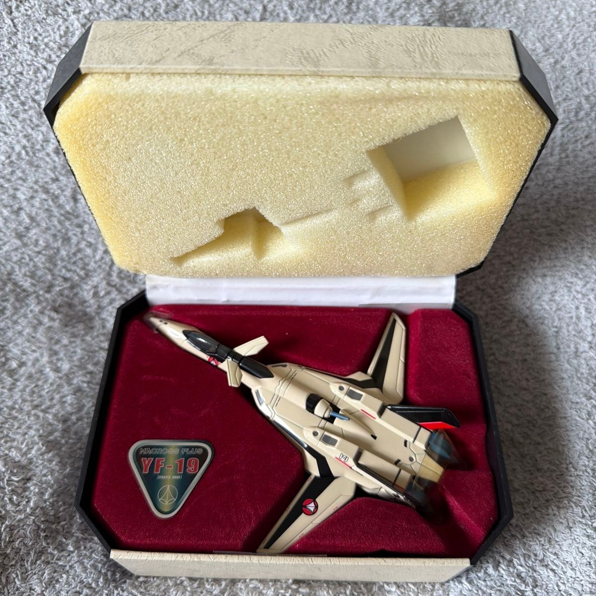 1/144　YF-19　ファイター　マクロスプラス　ガレージキット　未組立 Macross Plus YF-19 1/144 Diecast Fighter Mode Big West Japan