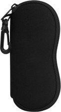MoKo Sunglasses Soft Case Ultra Light Neoprene Zipper Eyeglass Case for Men Wome