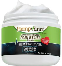 Set 2 Jars Hempvana Extreme Pain Relief Cream