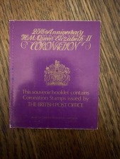 QEII 25th Anniversary Of Coronation Charity Stamp Booklet Ltd Edition No 3000