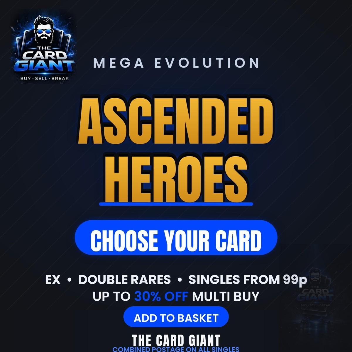Ascended Heroes Pokemon - Choose Your Card - Multi Buy