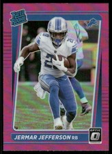 2021 Donruss Optic #296 Jermar Jefferson Pink