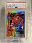 2019 Topps Chrome Shohei Ohtani 1984 Topps #84TC-25 PSA 9 Angels