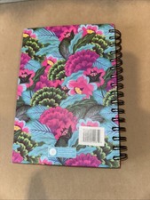 Floral Daydreams Journal Diary Spiral Line Notebook Tri-Coatsl Designs 8.5 X 6