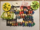 Little People Fisher Price Vintage Lot Of 30 Pcs Wood & Plastic Figures Dogs