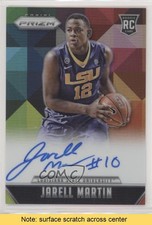 2015-16 Panini Prizm Rookie Signatures Silver 1/25 Jarell Martin Auto READ 3c7