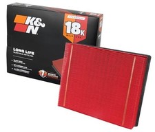 Engine Air Filter: Long Life 18,000 Mile Replacement Air Filter: Compatible