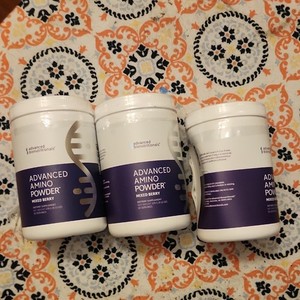 Advanced Bionutritionals Advanced Amino Powder Mixed Berry Gluten-Free 3 Tubs
