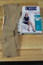 Jobst Ultra Sheer Compression Open Toe Stocking-20-30mmHg-Natural-Large-119746