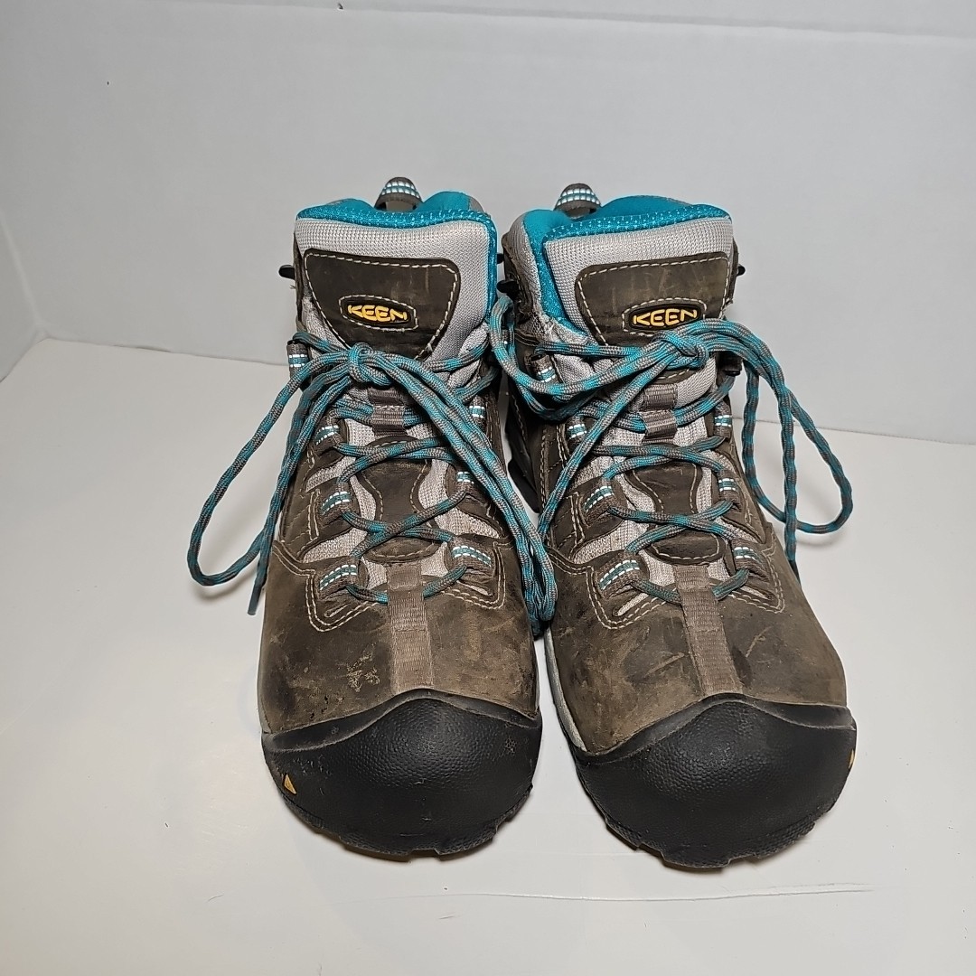 Scarpe stivali KEEN Utility ASTM F2413 11 taglia 9 M bassi da lavoro escursionismo lacci punta acciaio