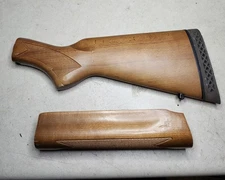 MOSSBERG 500 500A 590 835 12ga WOOD STOCK SET Checkered Forend for 6.5" Tube 88
