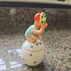 Vtg 50s Anthropomorphic Shafford Stacking Circus Monkey Salt & Pepper Shakers — photo 8