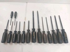 Craftsman Professional 15 Piece Screwdriver Set Lot Black Gold Usa Tool