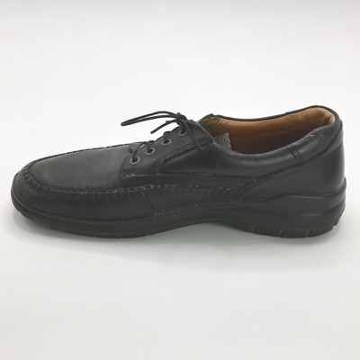 Ecco Shoes Mens Oxford Seawalker Black Leather Lace Up  display picture 3