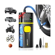 AUXITO A502 Tire Inflator Portable Air Compressor - 150PSI Dual Cylinder 7800...