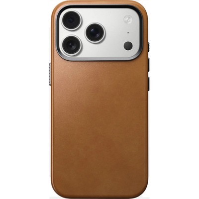 Handyhülle für iPhone 17 Pro Nomad Case Cover Schutzhülle Etui Hülle Hellbraun