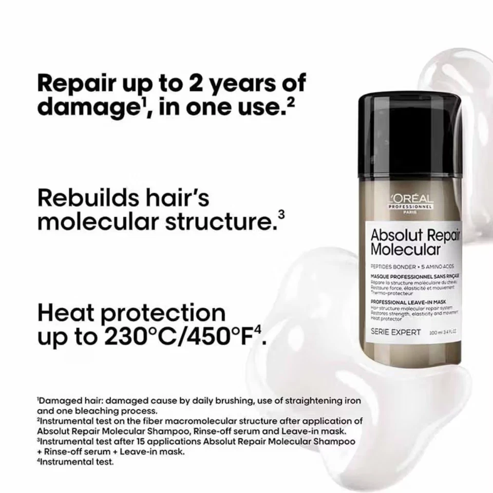 Absolut Repair Molecular Series Expert - L'Oreal Professionnel Trio Set - Image 3 of 4