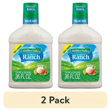 2 pk - Hidden Valley Original Ranch Salad Dressing and Topping, 36 Ounce Bottle