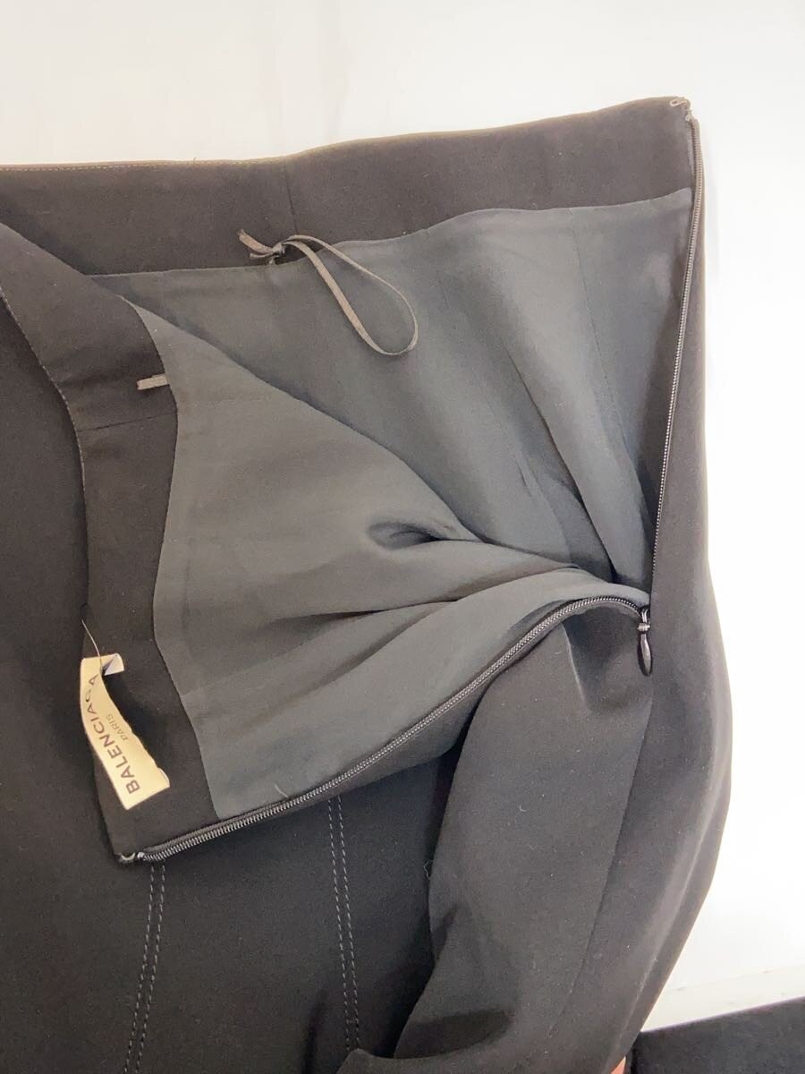 BALENCIAGA Long Skirt, Size 34, Polyester, Black, up57, 2015, 01067 thumbnail 3