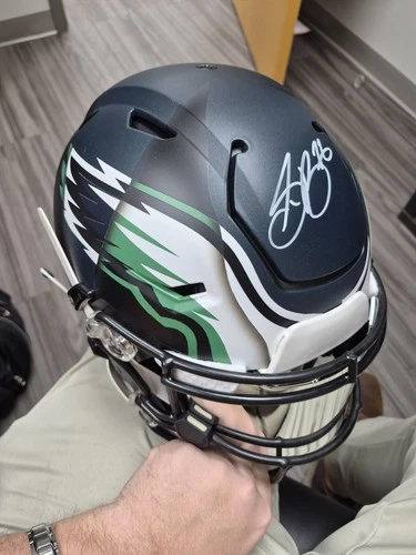 Saquon Barkley Signed Custom Philadelphia Eagles Speedflex