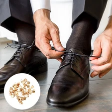 100pcs Metal Shoelace Buckles Sneaker Laces Clasps Lace Locks Shoelace Clips