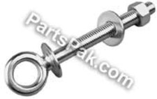 Sea-Dog Eye Bolt with Shoulder, 3-3/8"L X 5/8" Dia.