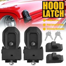 Pair Locking Hood Catch Hood W Latches Keys For 2018 Jeep Wrangler Jl Jlu M Pair Locking Hood Catch Hood W Latches Keys For 2018 Jeep Wrangler Jl Jlu M