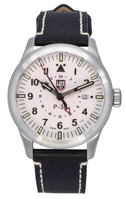 Luminox Air Pilot P-38 White Dial Sports Quartz 100M Men's Watch XA.9527