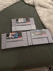 SNES Game Lot (Super Mario All-Stars, Star Fox, Mortal Kombat II)