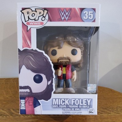 Funko Pop! - WWE - Mick Foley #35 W, Pop Protector 