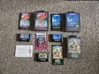 Vintage Sega Genesis CIB Game Lot - Sonic the Hedgehog, Ecco, Taz-Mania, & More