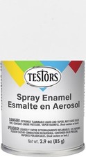 Testors All Purpose Spray Enamel 3oz Flat White