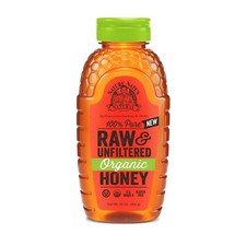 Nature Nate  s 100 Pure Raw  Unfiltered Organic Honey; Product of Brazil and