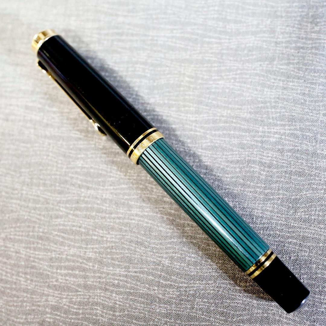 PELIKAN SOUVERAN K300 Green-stripe ボールペン 178118464.jpg?cmsp_timestamp=