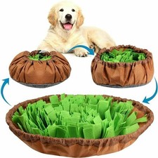 Schnüffelteppich Für Hunde Riechen Trainieren Matte Intelligenzspielzeug Grün