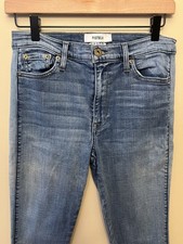 Pistola High Rise Side Panel Skinny Jeans Women's Size 28 Made in USA