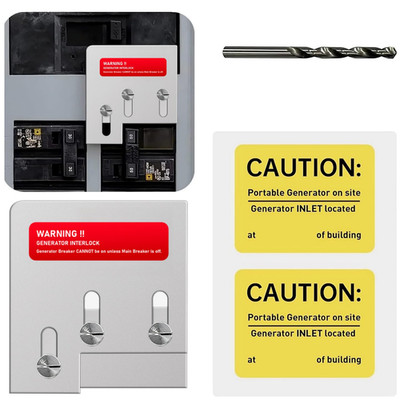 Generator Interlock Kit Compatible with Square D QO or Homeline 150 or 200 Amp P