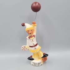 Vintage Jim Beam Regal China Clown Balloon Decanter 1980 Beam Club Connecticut