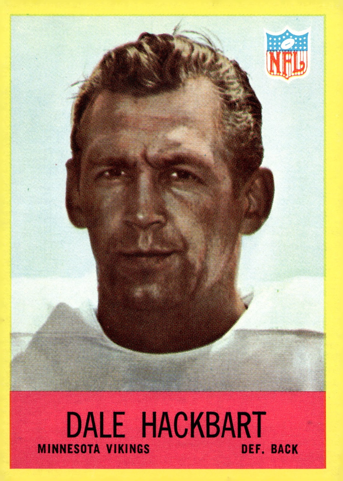 1967 Philadelphia #102 Dale Hackbart