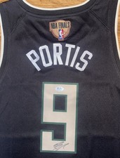 Bobby Portis Signed Autographed Milwaukee Bucks NBA Finals Jersey PSA/DNA COA
