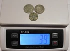 British Scrap Silver - 39 grams of .500 fine - Halfcrowns/Florin - See desc.