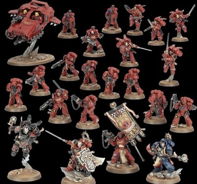 Warhammer 40k Armageddon Space Marines halbe 11. Edition