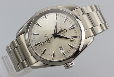 OMEGA Seamaster Aqua Terra Quarz - Silver Dial - 36 mm - Card 2005