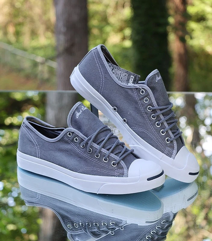 Converse Jack Purcell Jack Low Thunder Grey 2015 Herren Größe 9 Custom 149928C