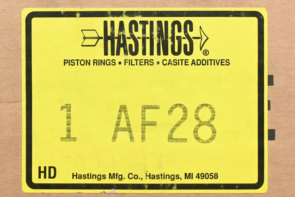 Hastings AF28, AF-28 Air Filter NOS - Image 3 of 3