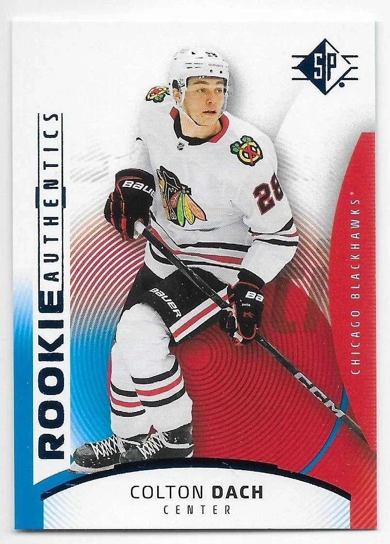 25/26 2025 SP HOCKEY BASE ROOKIE AUTHENTICS BLUE CARDS 101-140 U