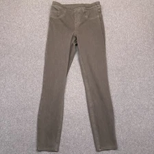 Spanx Skinny Jean-ish Ankle Leggings Gray Pull On Slimming Womens Small 20018R