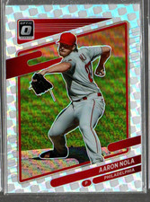 2021 Donruss Optic Crisis #129 Aaron Nola 